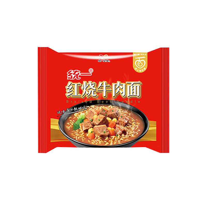 统一 老坛酸菜牛肉面( 121g*5袋)1包+红烧牛肉面(103克*5袋)1包 2包尝鲜组方便面(新老包装交替发货)高清大图
