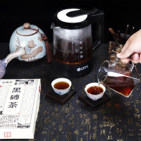 西麦（CIMI）煮茶器煮茶壶烧水壶黑茶玻璃蒸汽蒸茶电热水壶茶具养生壶按键式国产温控PC10A高硼硅玻璃1.2L以下