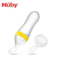 努比(Nuby)硅胶喂食器两阶段组合套装-黄色