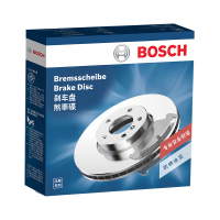 博世(BOSCH)刹车盘前盘带涂层适用于大众波罗/高尔夫/捷达/朗逸/新桑塔纳/斯柯达晶锐/昕锐0986T16824