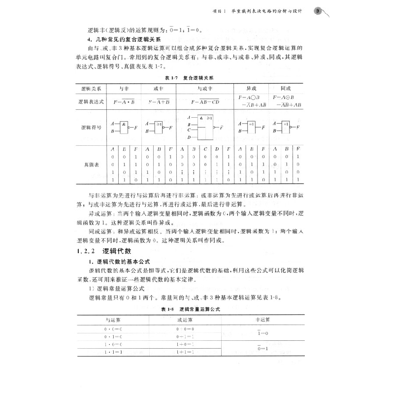 正版新书]数字电路项目教程季丽琴,陈清,仲小英 编97873024927高清大图
