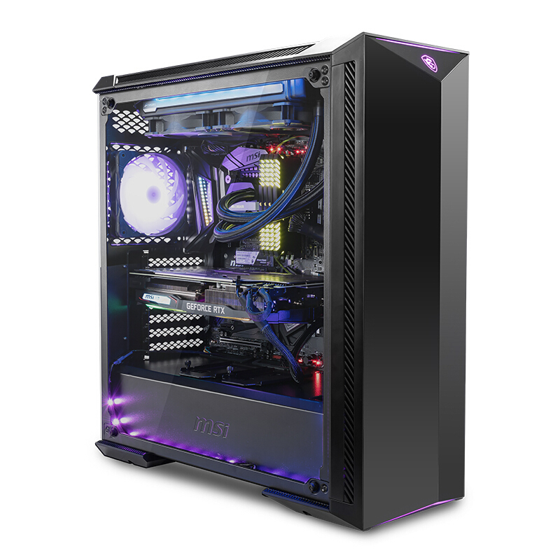 京天(KOTIN)酷睿i9 10900K/RTX3090/32G DDR4/1T SSD高端定制主机深度学习数据运算设计师工程师组装电脑