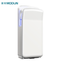 莫顿(MODUN) 高速干手器烘手器全自动感应喷气式干手机 冷热可调 M-6669永磁无刷款银色