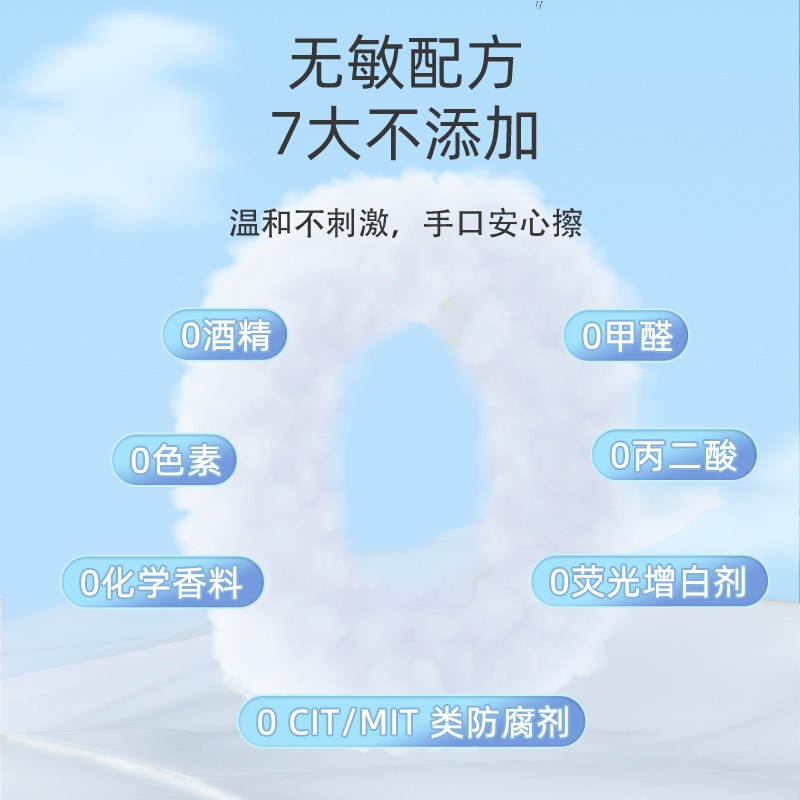 植护纸婴儿手口屁专用加厚大包60抽*3包ZH305099N3高清大图