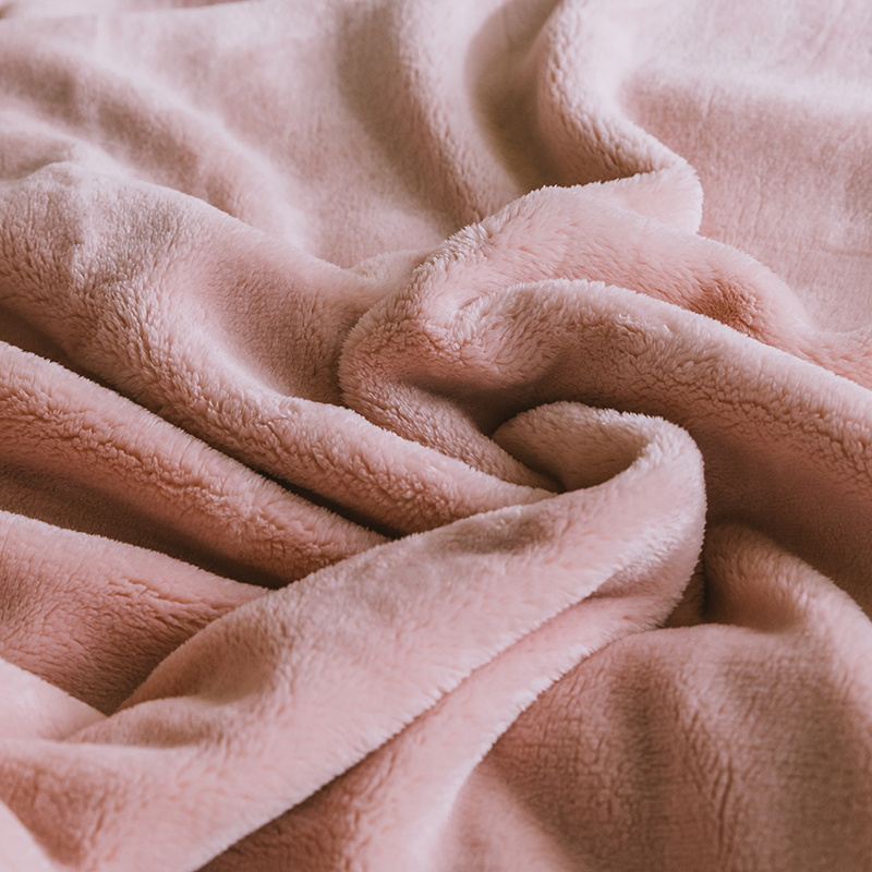 加厚法兰绒毛毯被子冬季学生宿舍珊瑚绒毯子保暖双层毯午睡