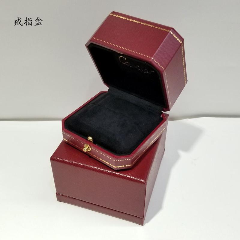 卡家地亚首饰盒戒指手镯钻戒盒子项链对戒包装盒吊坠耳钉手链love单个