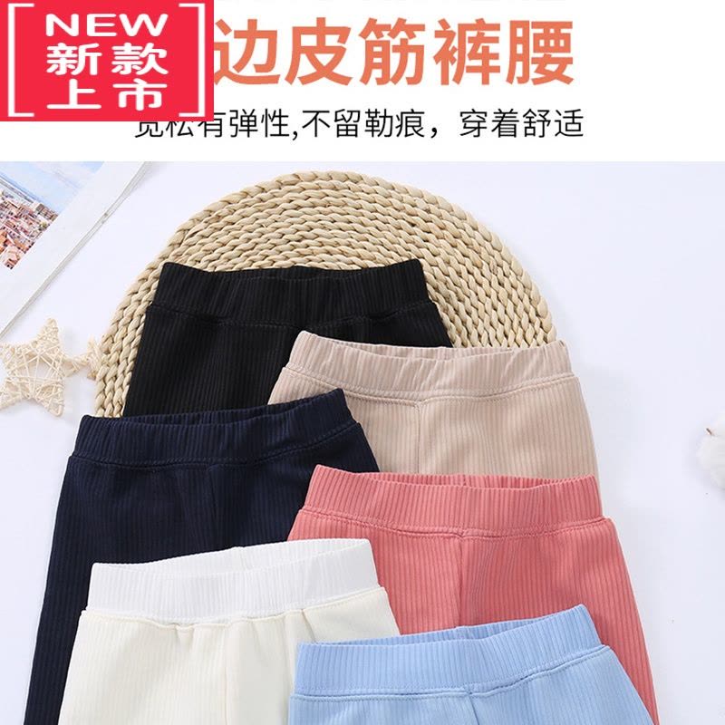 可莉允女童加绒打底裤儿童保暖裤子加厚紧身裤外穿女孩子秋裤弹力裤长裤图片