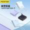 品胜(PISEN)充电宝自带双快充线 22.5W快充便携小巧移动电源10000mAh TP-D081粉