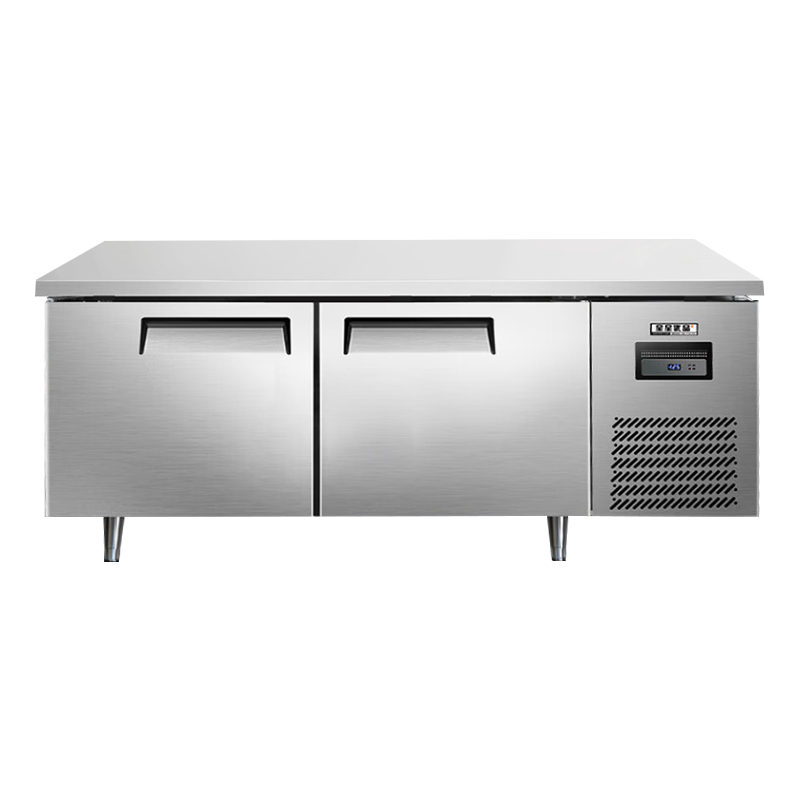 星星 1.8*0.6米铜管双温工作台后厨保鲜柜不锈钢全铜管操作台厨房商用奶茶操作台TS-18TA6