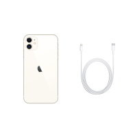 苹果(Apple) iPhone 11 64GB 白色 简配版 移动联通电信4G全网通手机 (不含电源适配器和耳机)双卡双待 iphone11 2020新款