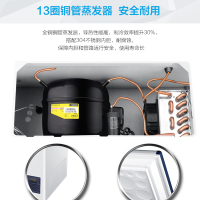 海尔(Haier)321L超低温深冷速冻柜卧式冷柜商用大容量-60度速冻柜金枪鱼海鲜细胞级冷冻柜DW-60W321EU1
