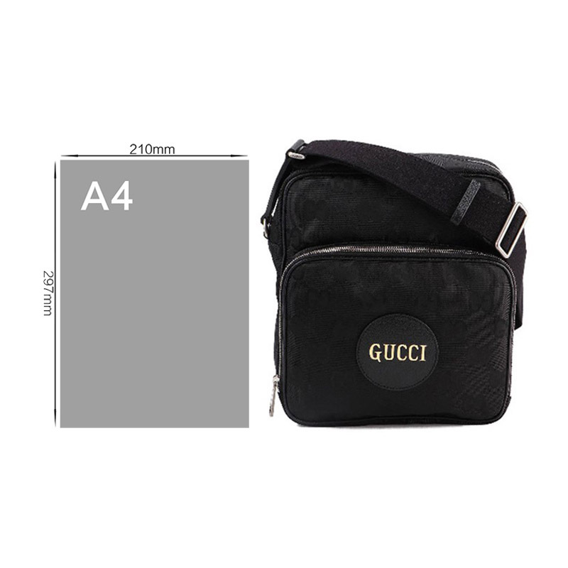 GUCCI/古驰 中性黑色时尚百搭单肩包挎包 625858-H9HBN-1000