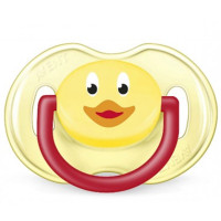 PHILIPS 飞利浦 AVENT 新安怡动物卡通水滴形安抚奶嘴 0-6个月 2个装 颜色随机 SCF182/23