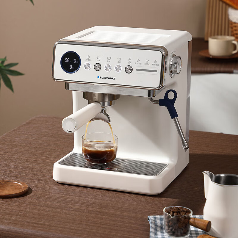 蓝宝 家用意式半自动压力式咖啡机BP-KF65E高清大图