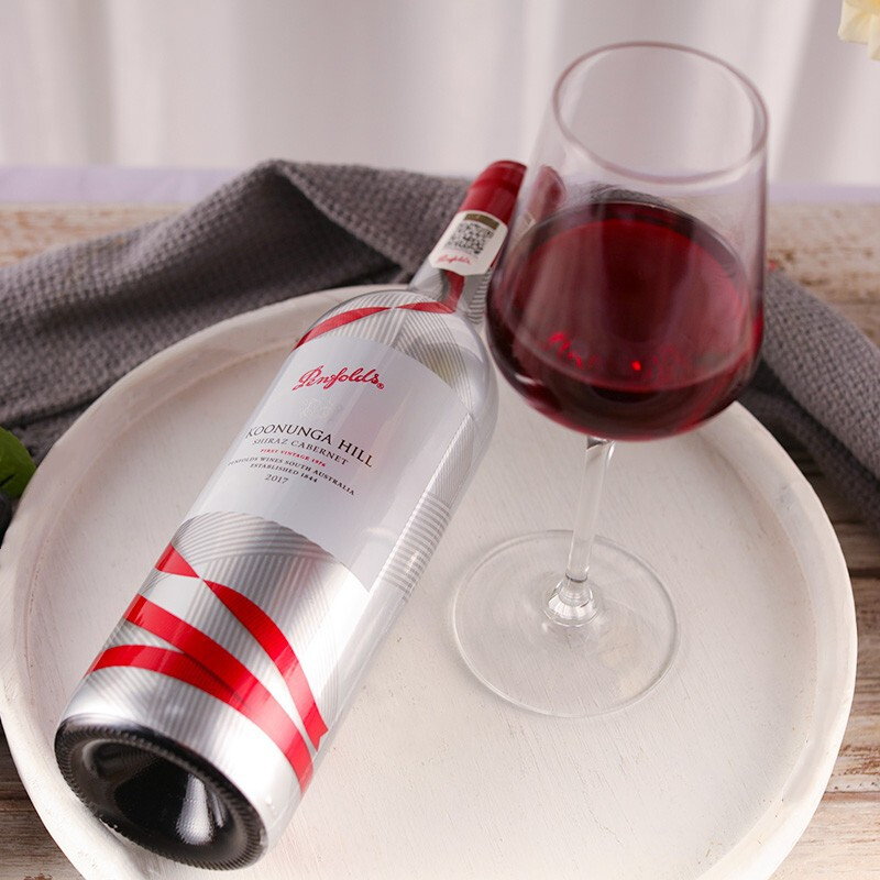 奔富penfolds寇兰山赤霞珠设拉子红葡萄酒750ml澳大利亚原瓶原装进口