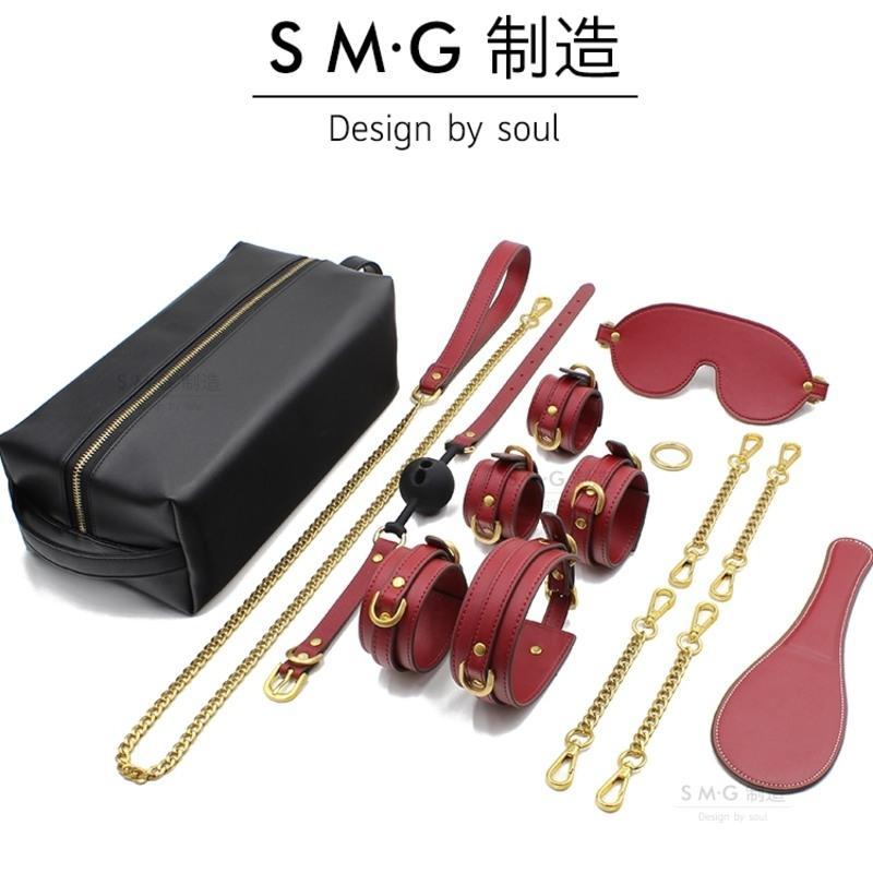 吉祥小炮sm情趣用品男女狗奴k9调教sp工具手铐项圈眼罩捆绑防吐口球