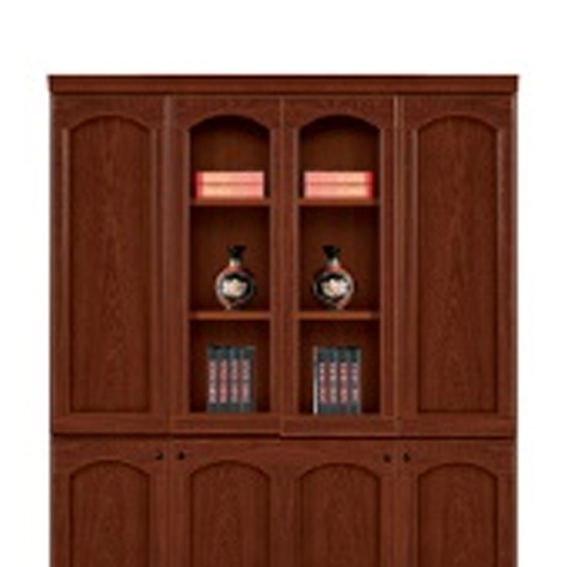 大央文件柜SM-384 1800W*420D*2000H 书架落地置物架客厅家用靠墙收纳柜子储物柜办公室文件柜简易书高清大图