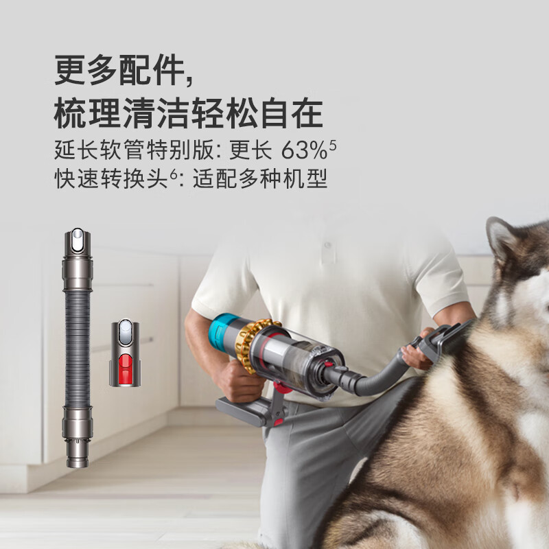戴森宠物毛发清洁套装(pet groom kit)V8/V10/V11/V12/V15系列适用高清大图