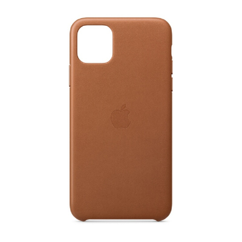 苹果Apple 原装iPhone 11 Pro Max 皮革保护壳 手机壳 鞍褐棕色