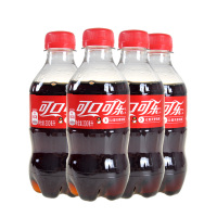 可口可乐300ml*4瓶碳酸饮料可乐汽水饮品小瓶装