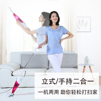 美的(Midea)吸尘器 400W功率 家用小型强力吸力 手持推杆一机两用 SC861A