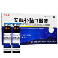 舒静康 安眠补脑口服液 10ml*12支 养心安神补脑失眠多梦头昏头痛