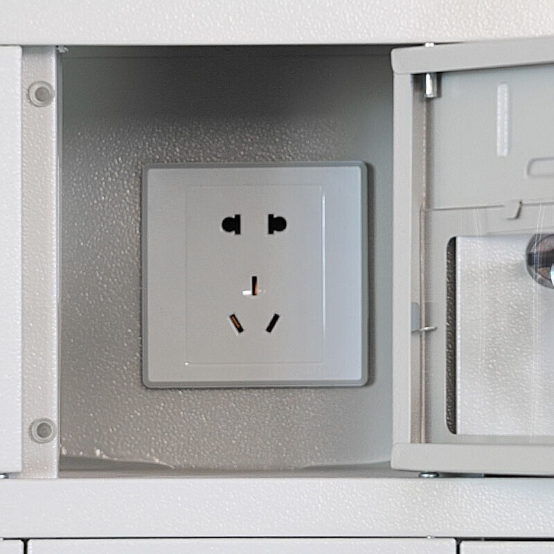 鑫金虎 钢制100门亚克力窗手机充电柜高清大图