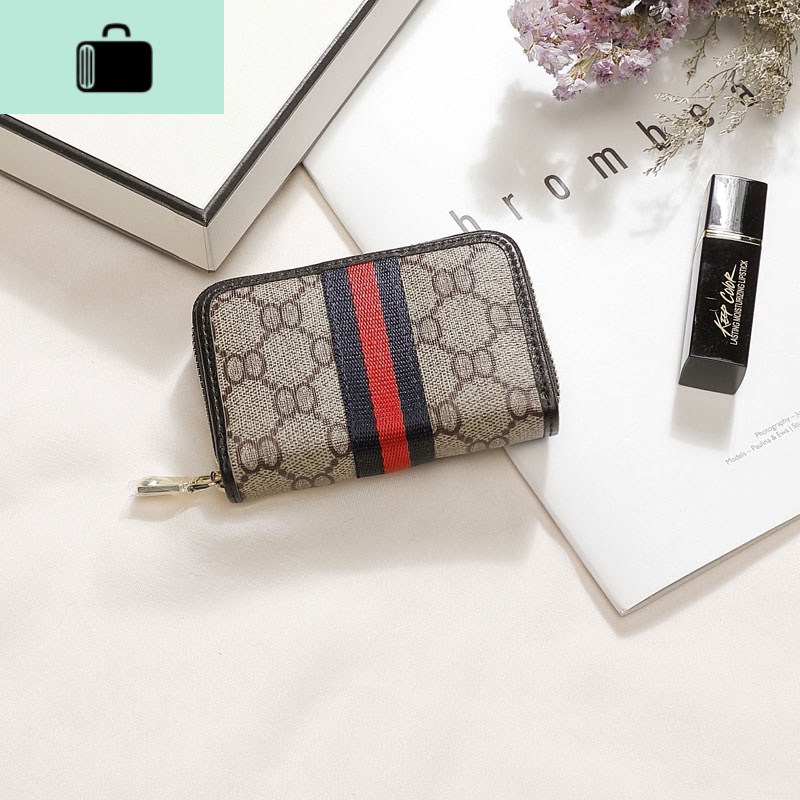 2020新款男女通用小巧卡包多卡位风琴韩国小钱包包超薄驾驶证NEW LAKE 蓝色(12卡位)