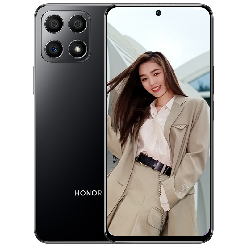 荣耀(honor) 荣耀 X30i 全网通版 8GB+256GB 幻夜黑 移动联通电信全网通5G手机