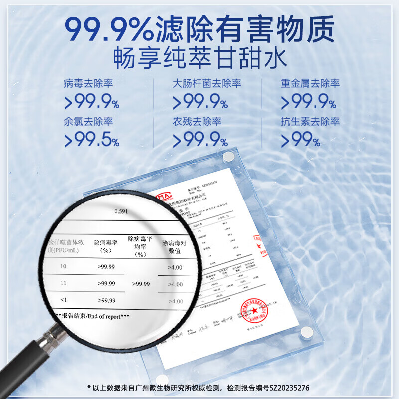 摩飞电器(Morphyrichards)即热台式净饮机过滤养生壶直饮机鲜活水净水器饮水机 MR6051星空灰高清大图