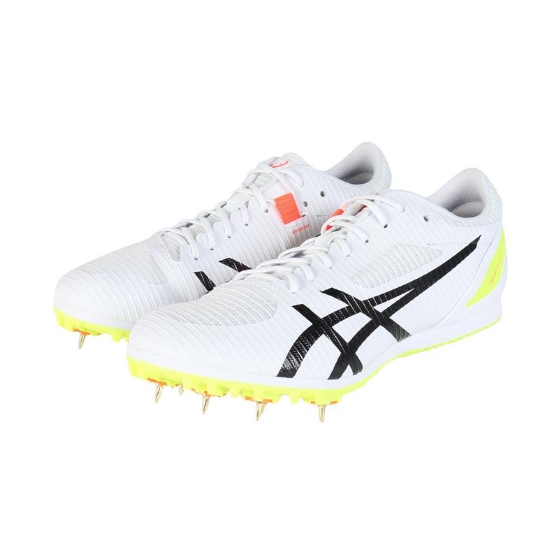 亚瑟士(ASICS)专业竞速训练鞋多功能田径场短跑跳高鞋薄底耐磨抗 White_×_Black 43.5