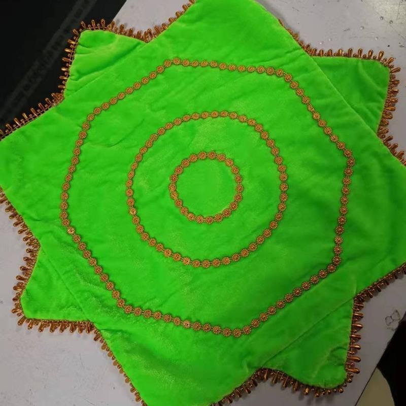 金丝绒加厚红色2条装2条舞蹈手绢二人转考级加厚东北扭秧歌成人手帕