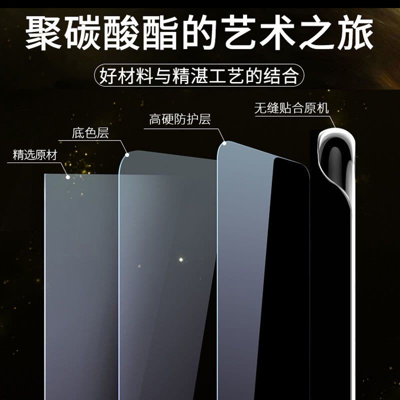 新款x手机壳xsmax无边框7p透明xr超薄iphone8网红防摔6男女潮图片