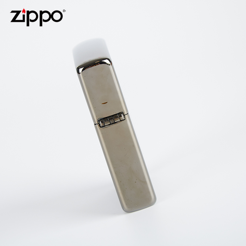 [苏宁自营]打火机官方正品经典黑冰芝宝徽章定制雕刻自用送礼zippo