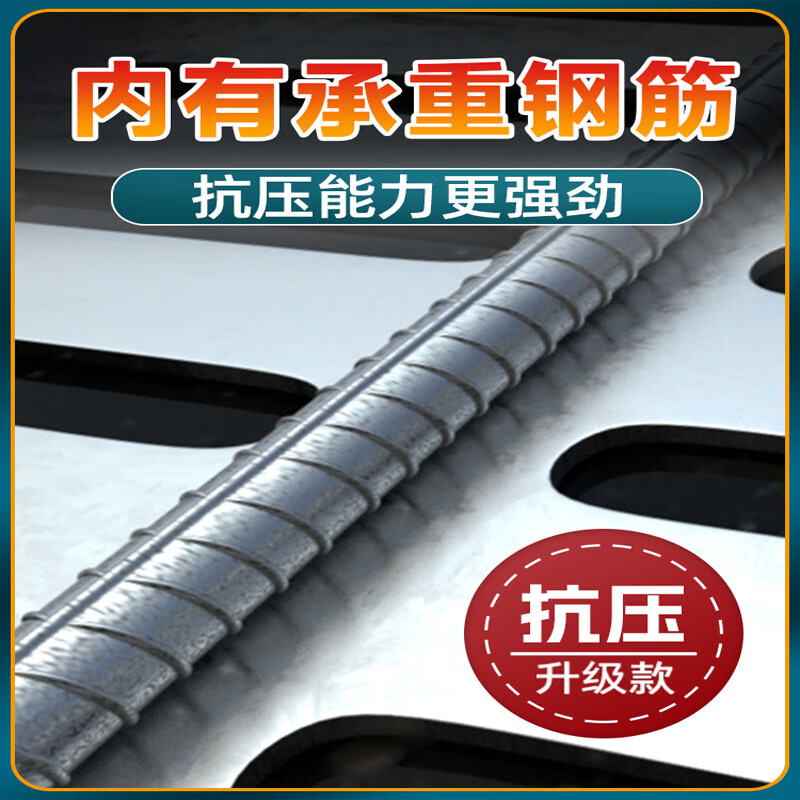 不锈钢井盖雨水篦子201不锈钢600x600x30x3mm加强筋高清大图