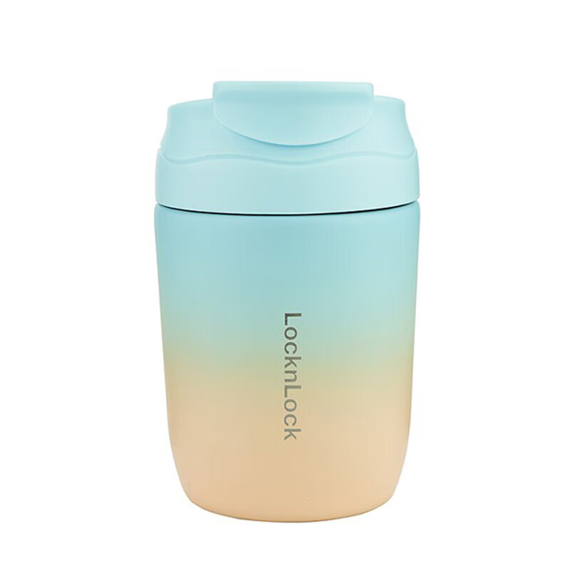 乐扣乐扣 炫彩嘟嘟杯350ml蓝黄 LHC6591FU