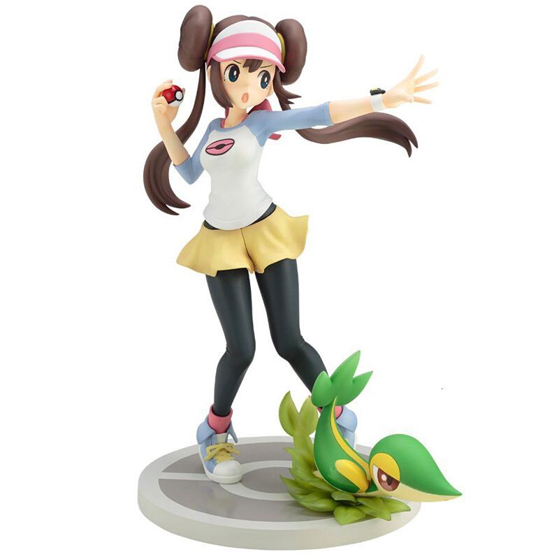 宝贝 口袋小智小霞皮卡丘可达鸭小火龙玩具公仔模型摆件 芽衣 藤叶蛇