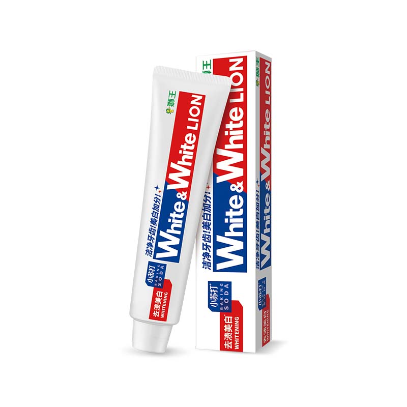 狮王(LION) 小苏打 元气美白牙膏 /120g