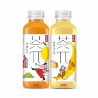 农夫山泉 茶π茶派蜜桃乌龙茶900ml*2瓶蜜桃乌龙茶柠檬红茶果味橙汁水饮料
