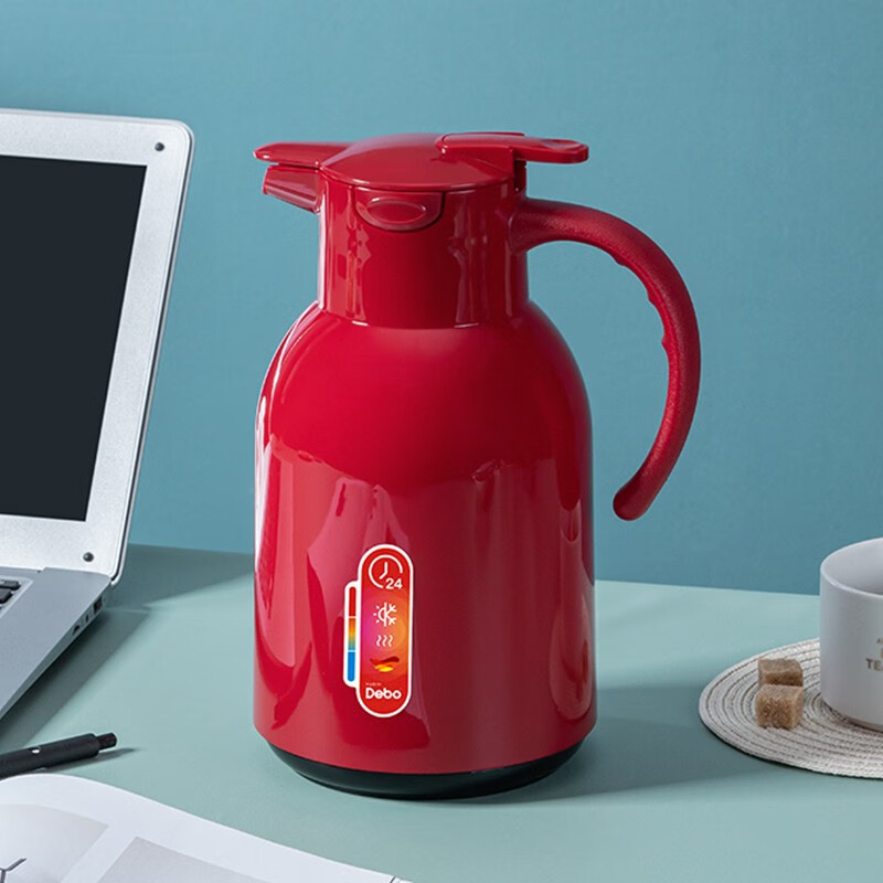 德铂保温壶热水瓶暖壶保温瓶办公室暖瓶大容量维莱特红胆保温壶depd