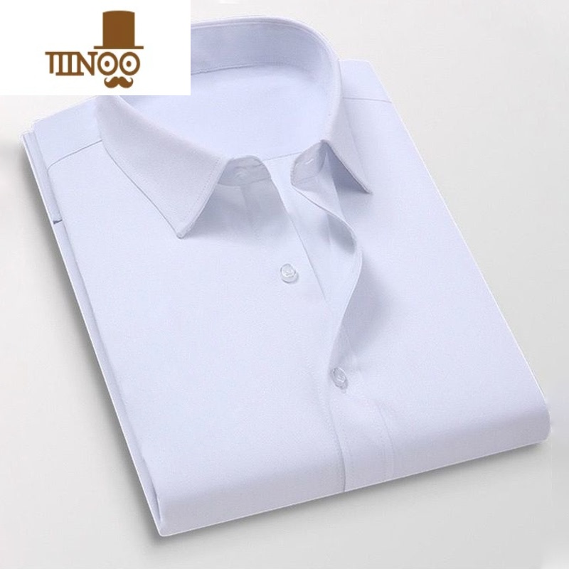 YANXU加肥加大特大码长袖男衬衫300斤潮ins内搭感轻奢西装打底衬衣高清大图