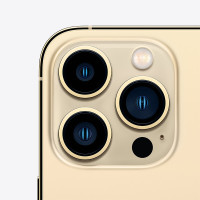 2021款Apple/苹果 iPhone 13 Pro 6.1英寸 512G 全新原装未激活 移动联通电信5G全网通手机 双卡无锁 金色 港版