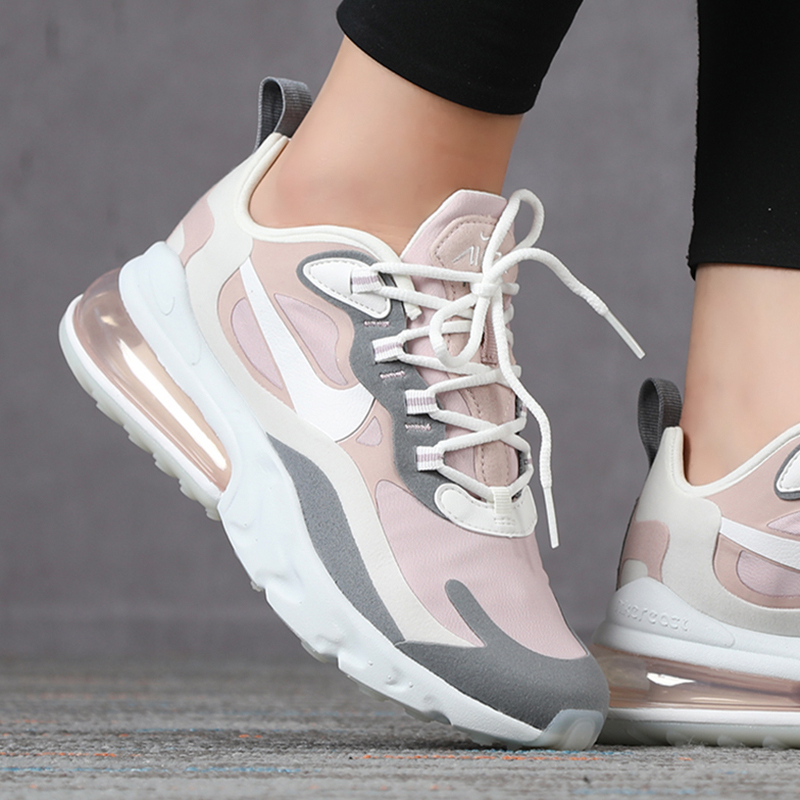 Nike/耐克 女鞋 2020年新款AIR MAX 270 REACT气垫缓震运动轻便鞋跑步鞋 CI3899-500