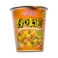 中国香港Cup Noodles合味道杯面 方便面 猪肉什锦风味75g 方便速食杯面泡面开杯乐