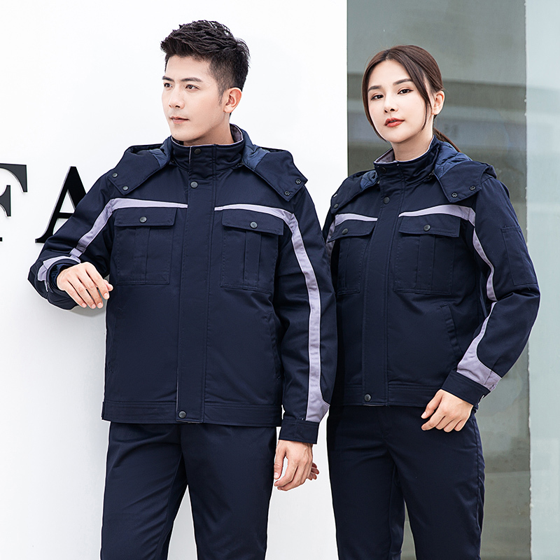 天鸣TMG8609 可拆卸羽绒内胆冬季防寒服 冬装 劳保服 源头工厂 可定制 S-4XL 件 S-4XL 下单请备注尺码