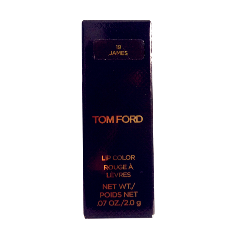 汤姆福特(Tom Ford)烈焰幻魅迷你唇膏 2g 19#James 多色TF黑金黑管口红唇膏 显色