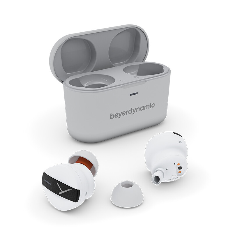 拜亚动力 拜雅Beyerdynamic Free BYRD真无线主动降噪蓝牙耳机入耳式HIFI耳塞 白色耳机