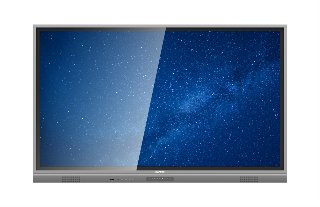 显示器会议电子白板平板投影教学触摸屏电视远程会议 55寸会议平板