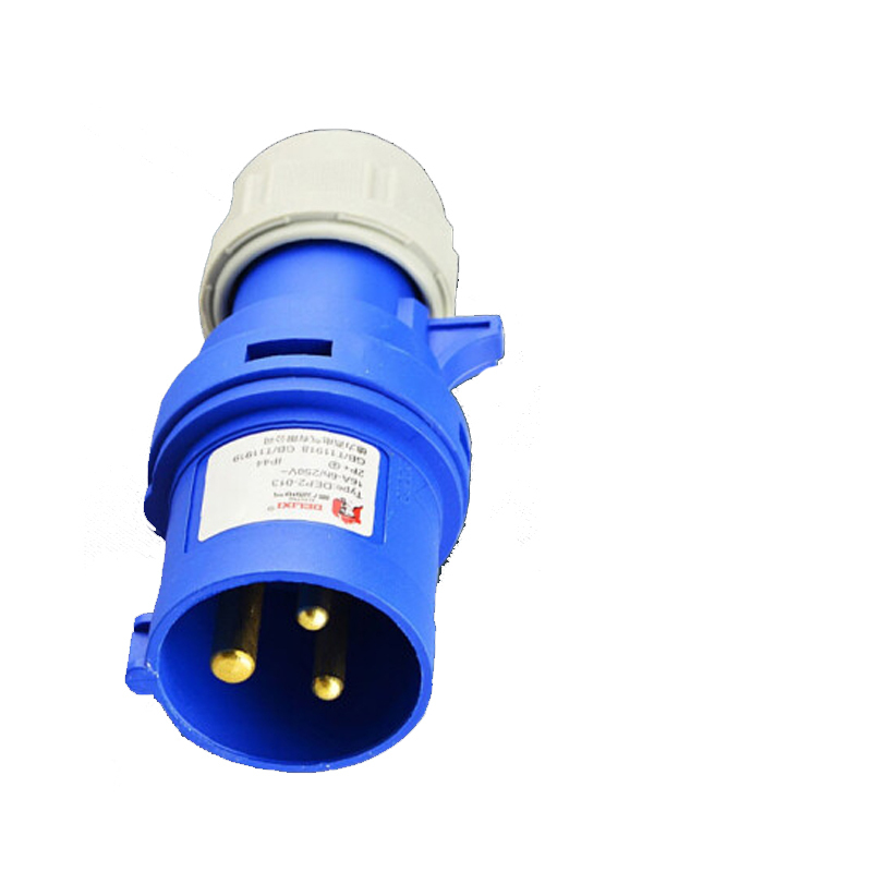 电气航空插头插座耦合器连接器 16A 3芯 250V工业插头