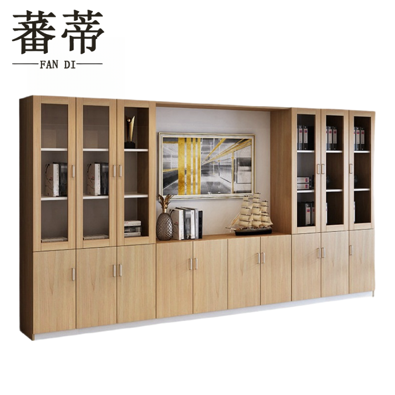 蕃蒂办公柜十门台